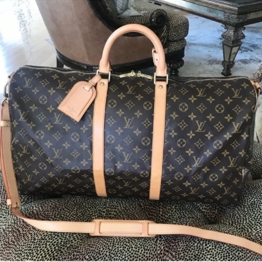 Louis Vuitton Keepall 55 Bandolier Travel Bag - Picture 3 of 16
